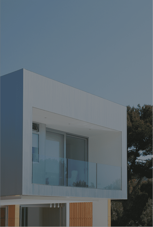 Contemporary minimalist architecture
